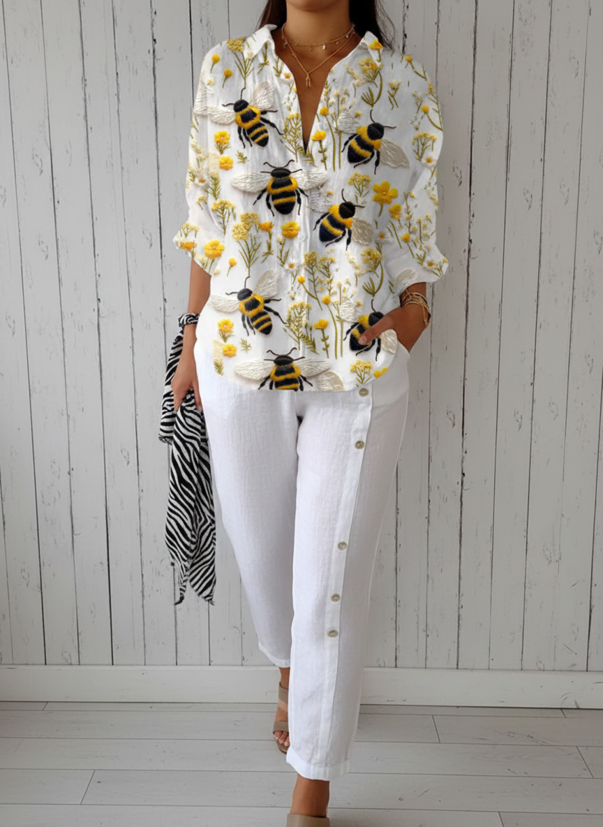 Blusa Fiorine | Golden Bee