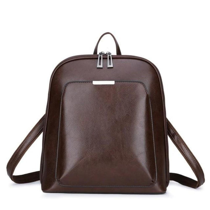Mochila | Clásica con doble cremallera: diseño elegante
