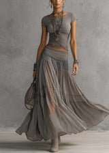Natalia | Conjunto Glamour Plateado