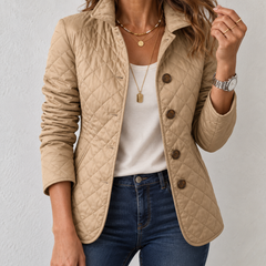 Loredana | Chaqueta Acolchada Ligera con Cuello Alzado