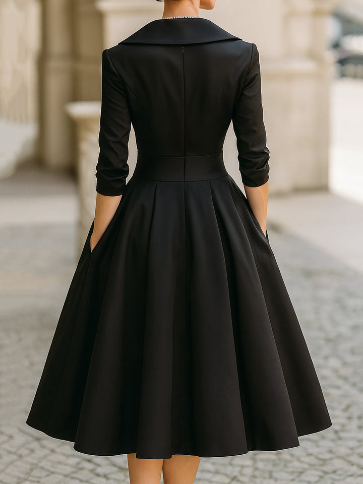 ALICIA | Elegante vestido midi