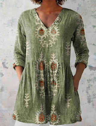 Blair | Blusa Amplia con Diseño Vibrante