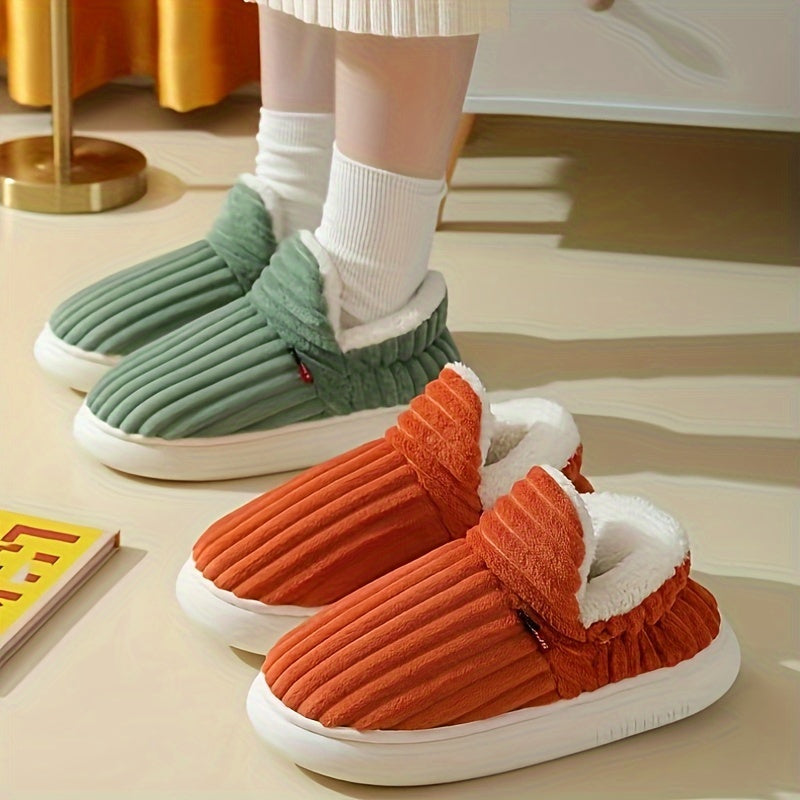 Amaia | Zapatillas de Casa Cerradas con Interior Afelpado
