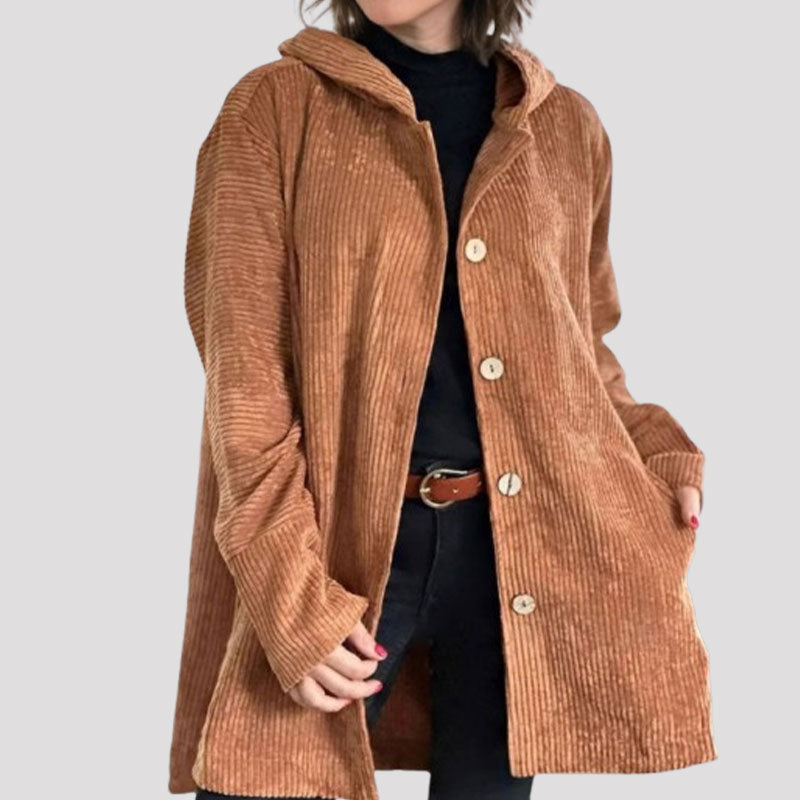 Isabelle ⏐Sudadera casual de terciopelo para otoño
