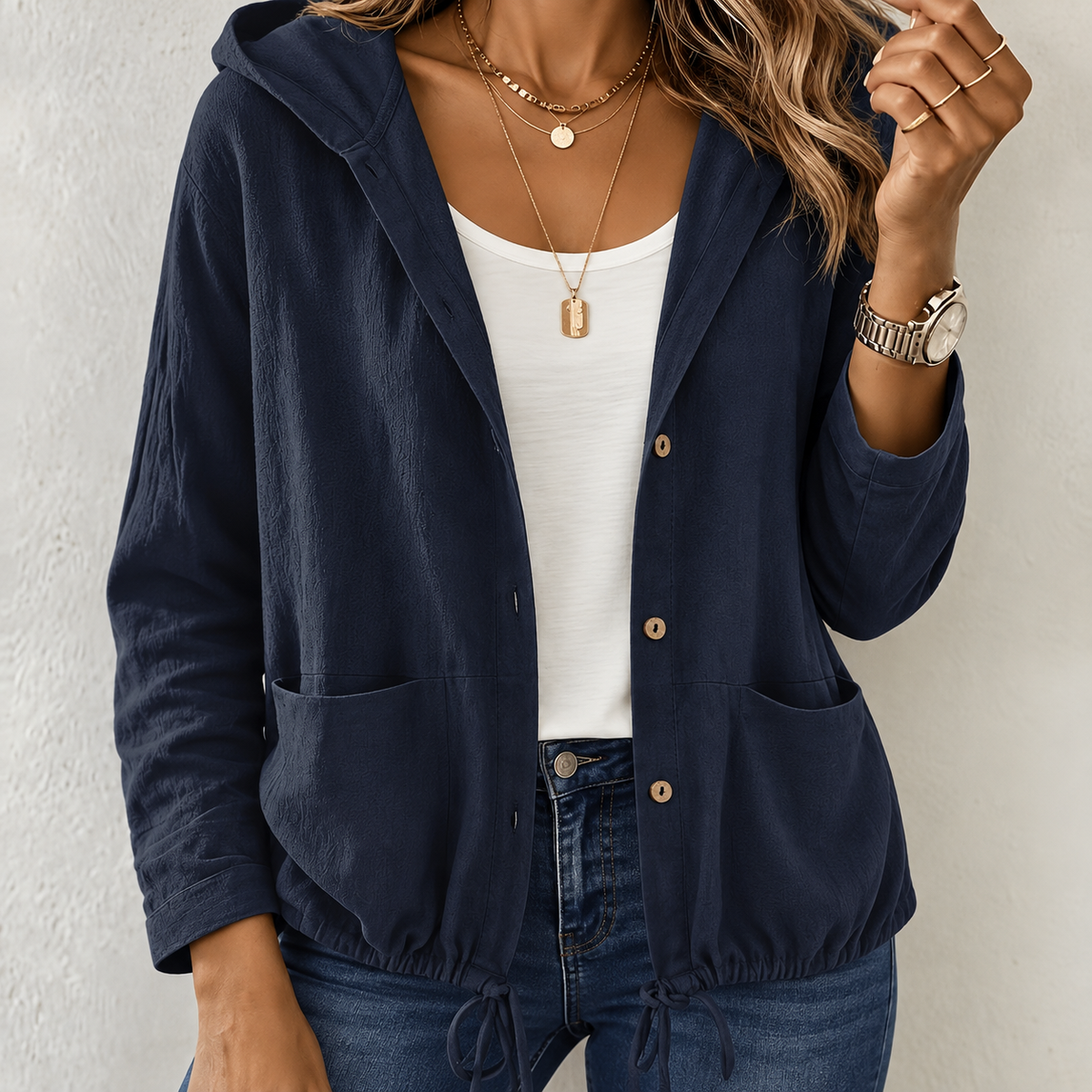 Antonia | Chaqueta con Capucha