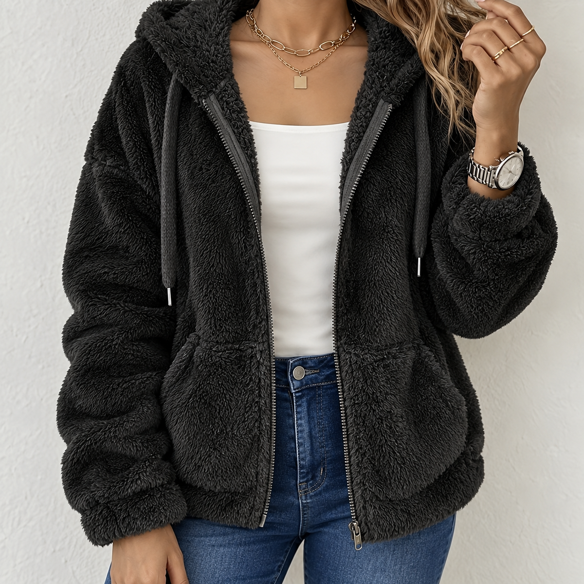 Laura | Chaqueta de Pelo