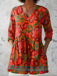 Priscilla | Blusa Larga con Escote en V