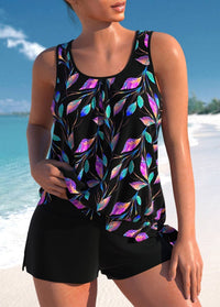 Helena | Tankini floral que favorece la figura sin marcar