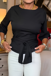 Dara | Top con Lazo en la Cintura