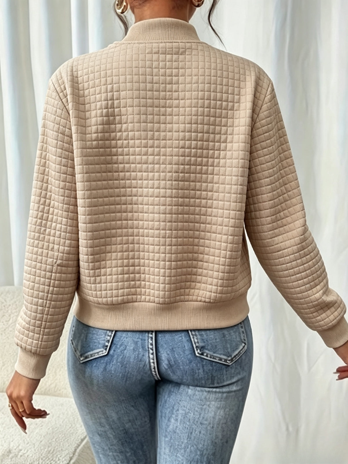 Miriam | Chaqueta Corta que No Marca la Barriga