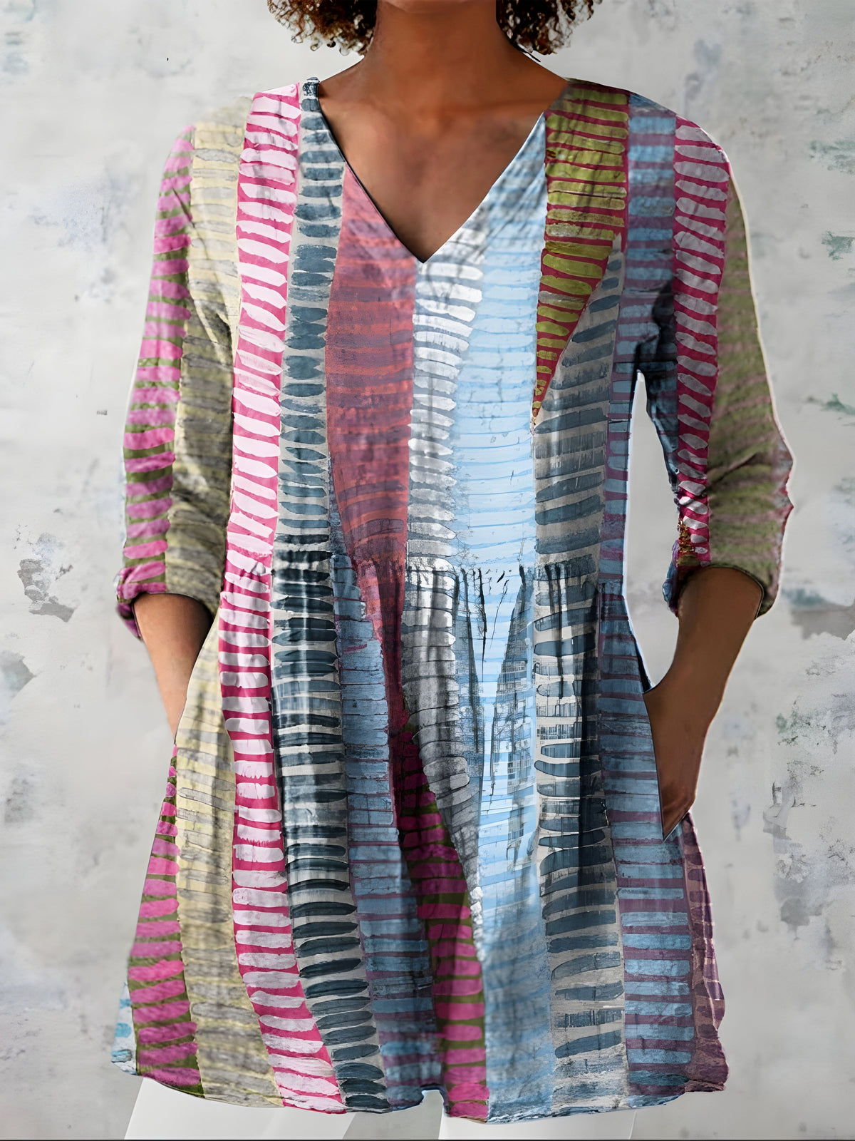 Margo | Blusa Larga con Escote en V