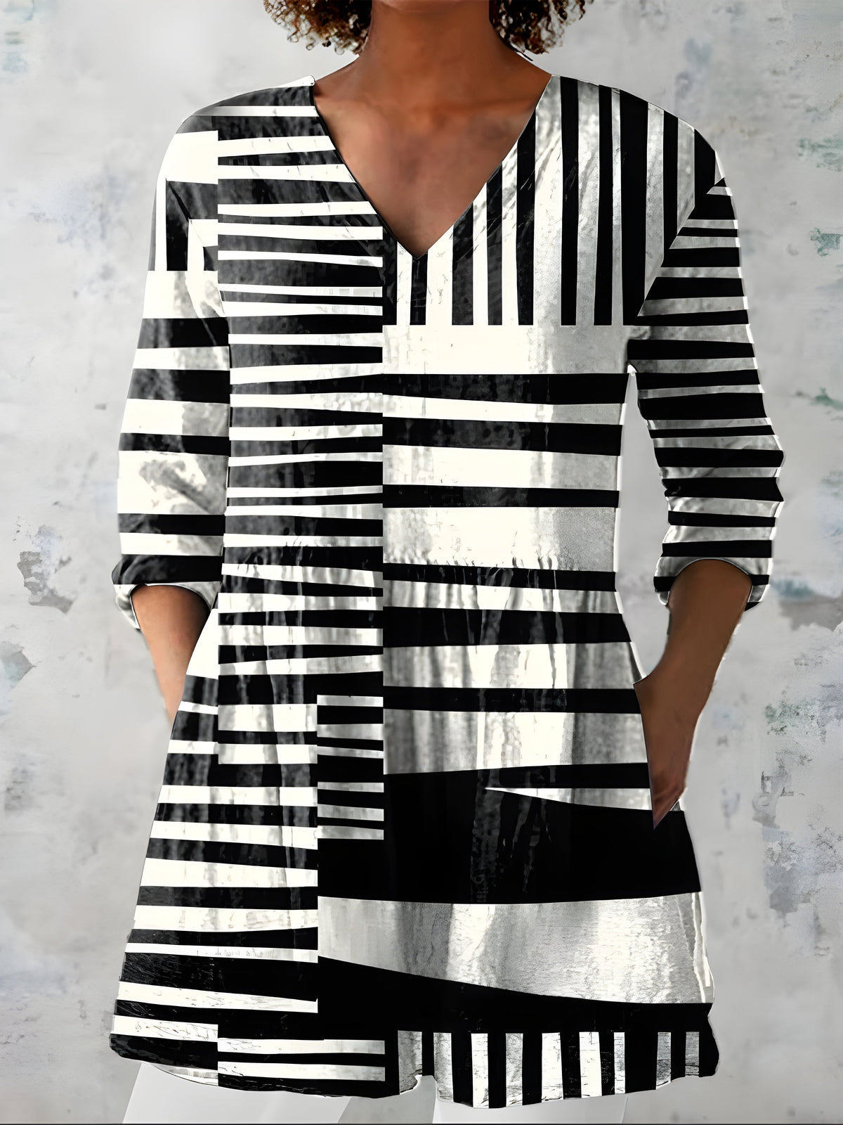 Sienna | Blusa Larga con Escote en V