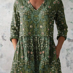 Skye | Blusa Larga con Estampado Vibrante