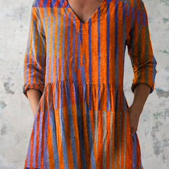Elowen | Blusa Larga con Diseño Vibrante