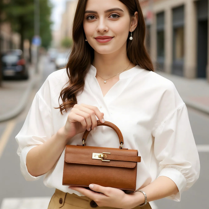 VICTORIA | Bolso de mano elegante de inspiración atemporal