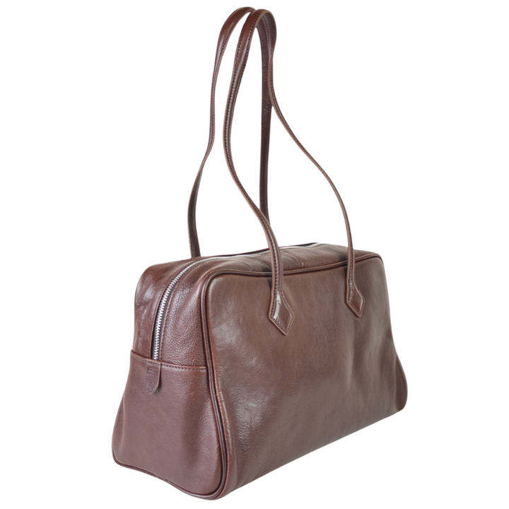 Bolso | Tote Estructurado de Piel Flor