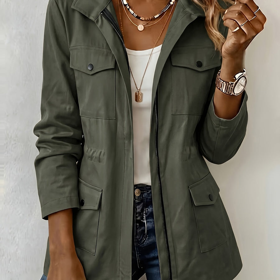 Renata | Chaqueta Utilitaria con Bolsillos