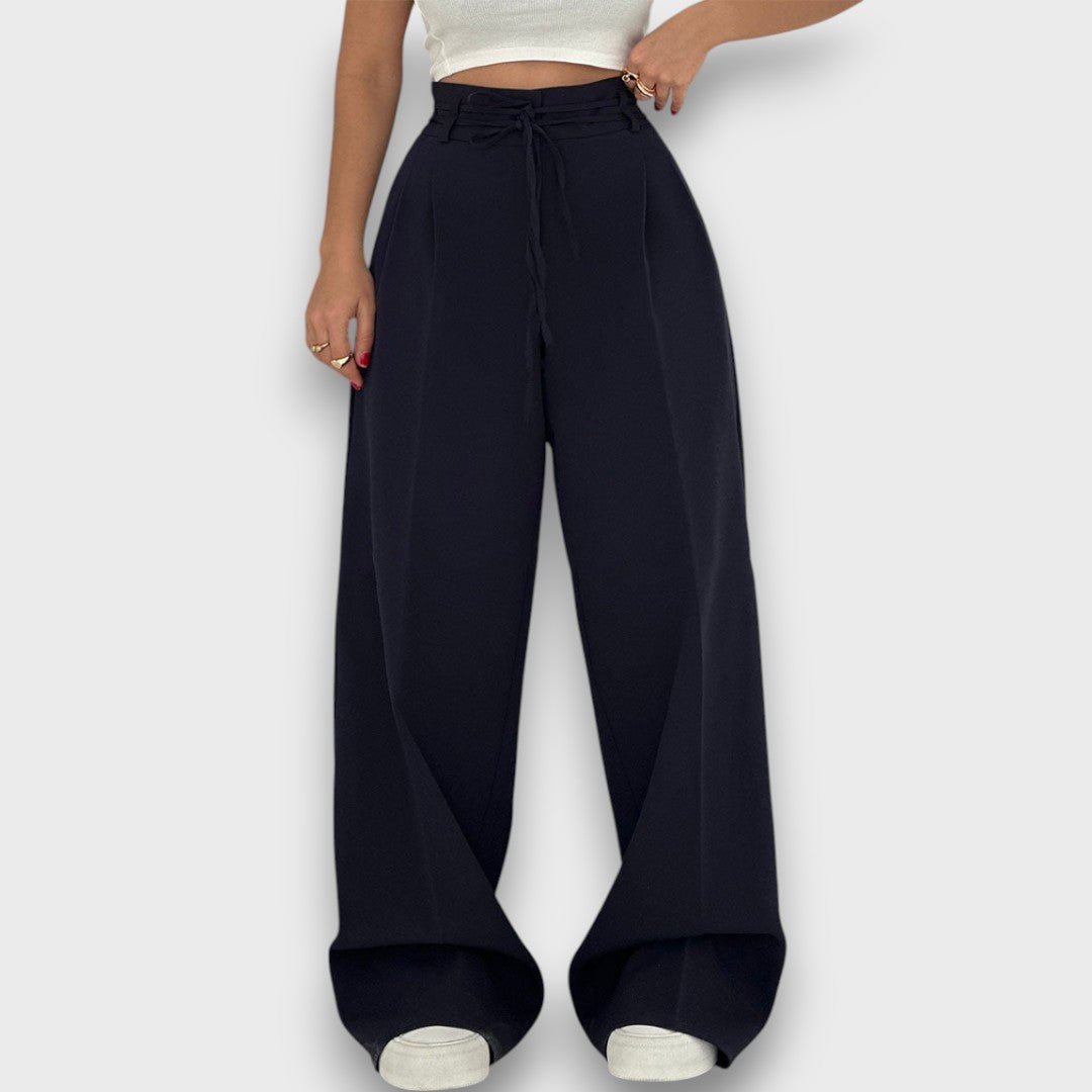 Giva – Pantalones con elegancia relajada
