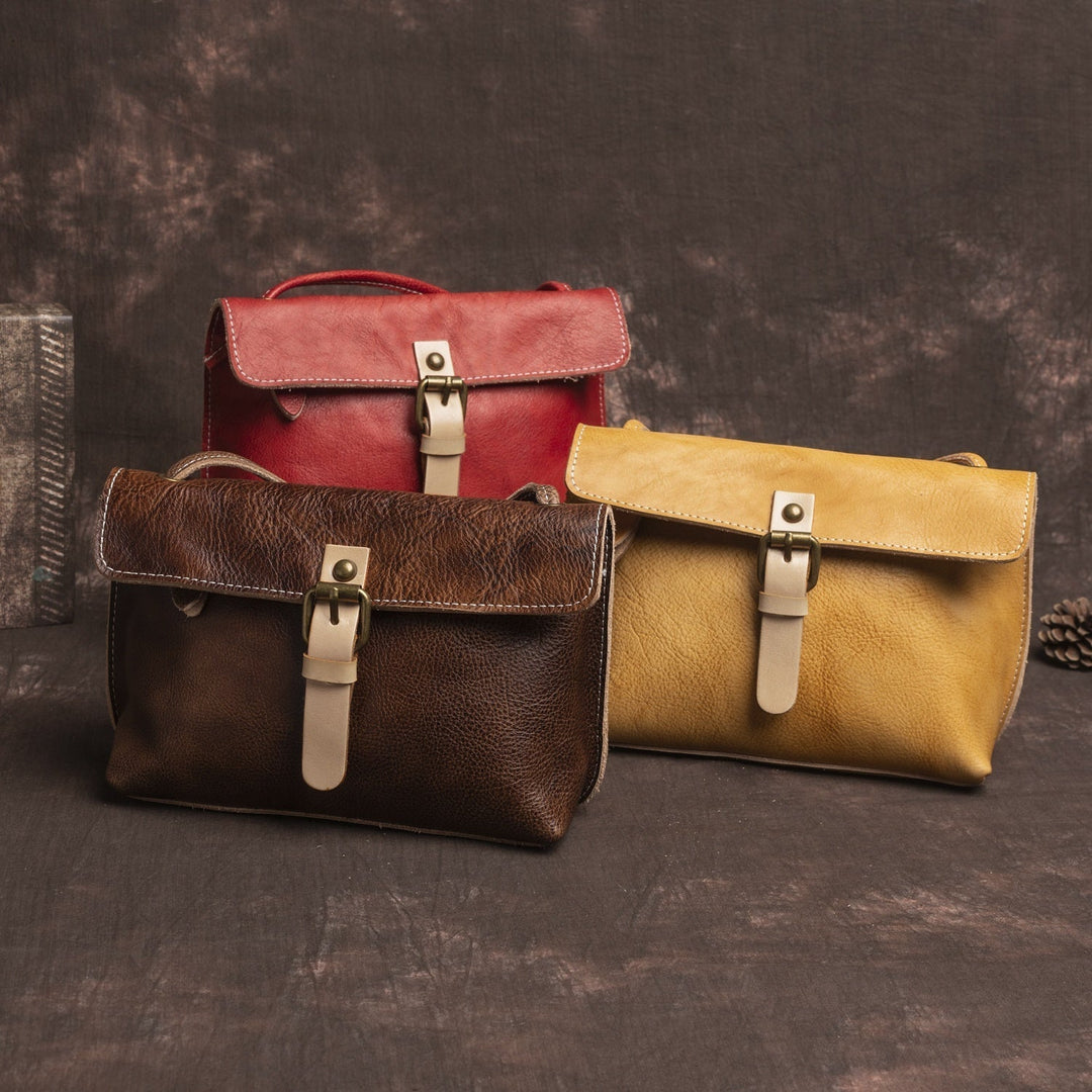 Bolso | Bandolera con hebilla clásica con el toque tradicional de Rosa