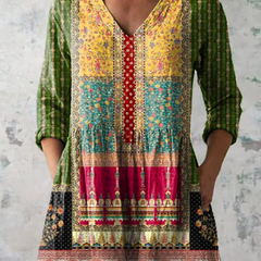 Nyla | Blusa Oversize con Diseño Vibrante