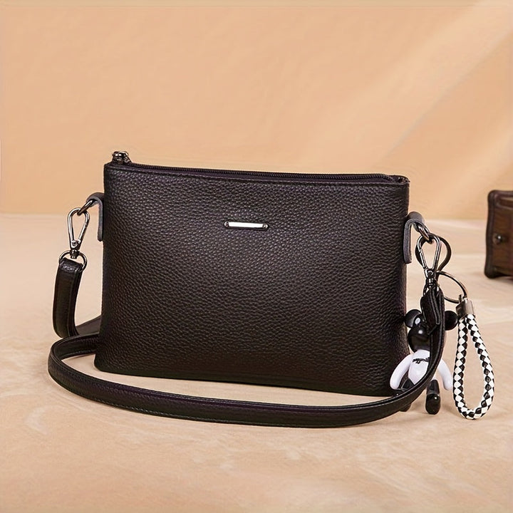 El | Elegante bolso bandolera de piel minimalista de Elena