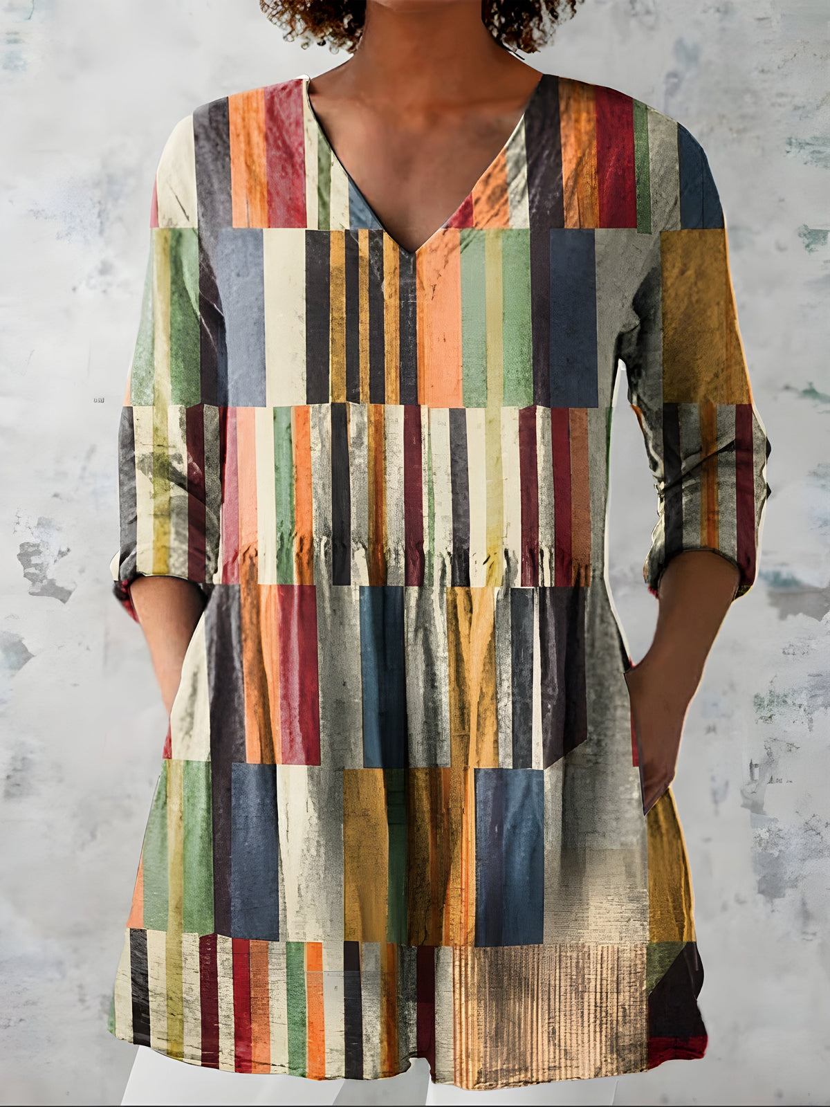 Lydia | Blusa Larga con Escote en V