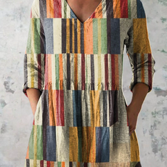 Avery | Blusa Amplia con Diseño Vibrante