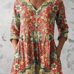 Wren | Blusa Amplia con Diseño Vibrante