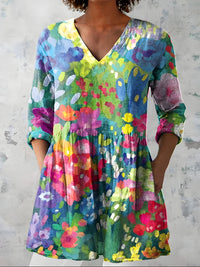 Millie | Blusa Larga con Escote en V