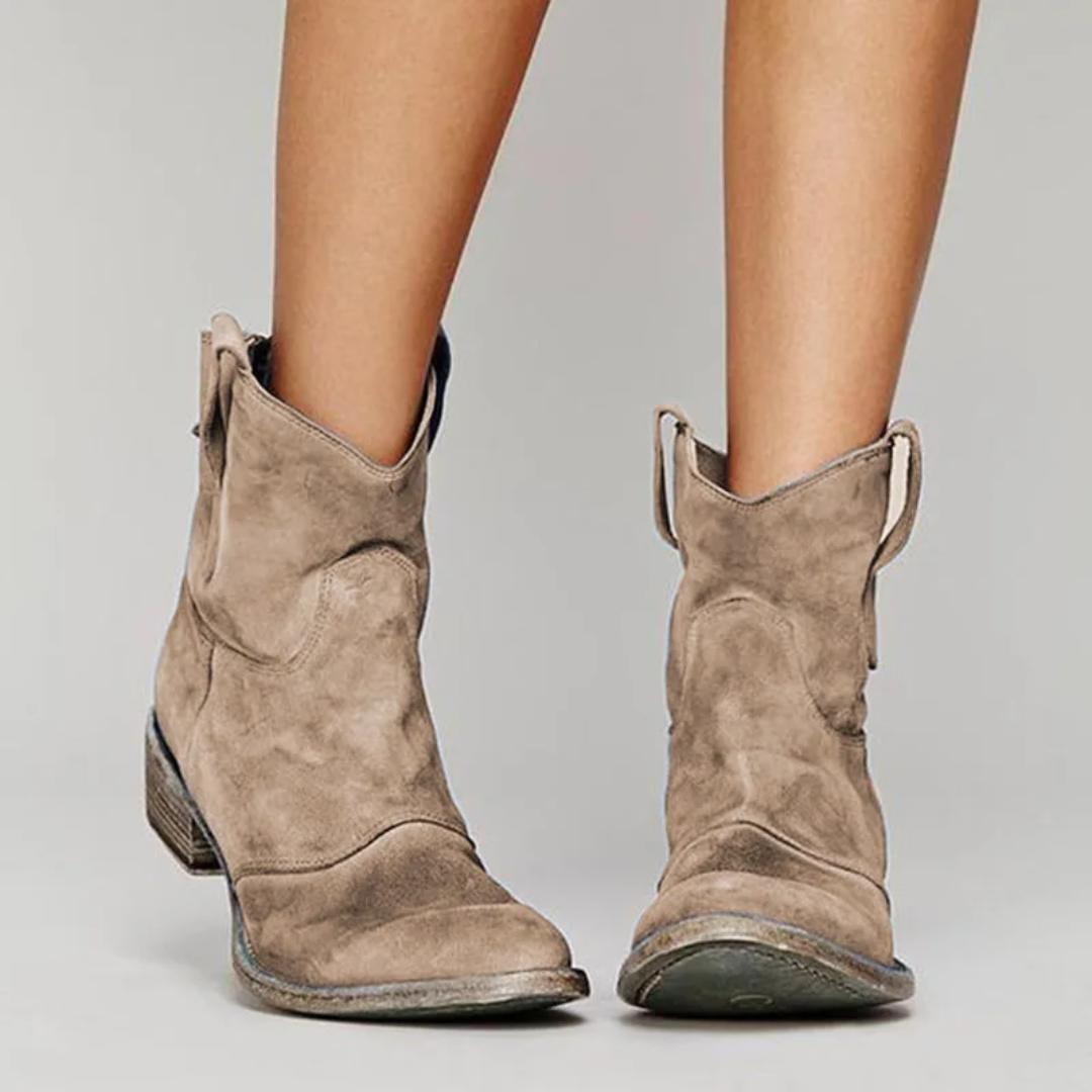 Carina | Botines Camperos de Ante