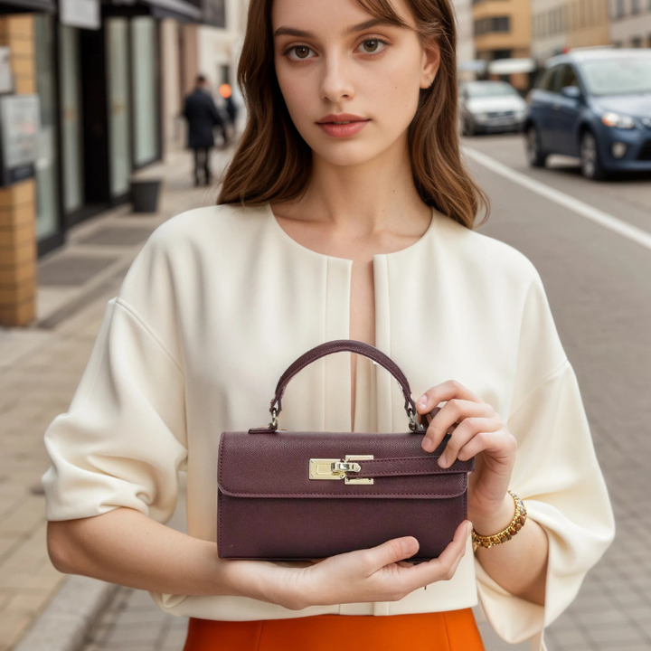 VICTORIA | Bolso de mano elegante de inspiración atemporal