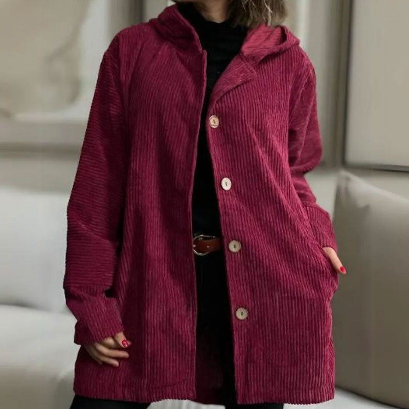 Isabelle ⏐Sudadera casual de terciopelo para otoño
