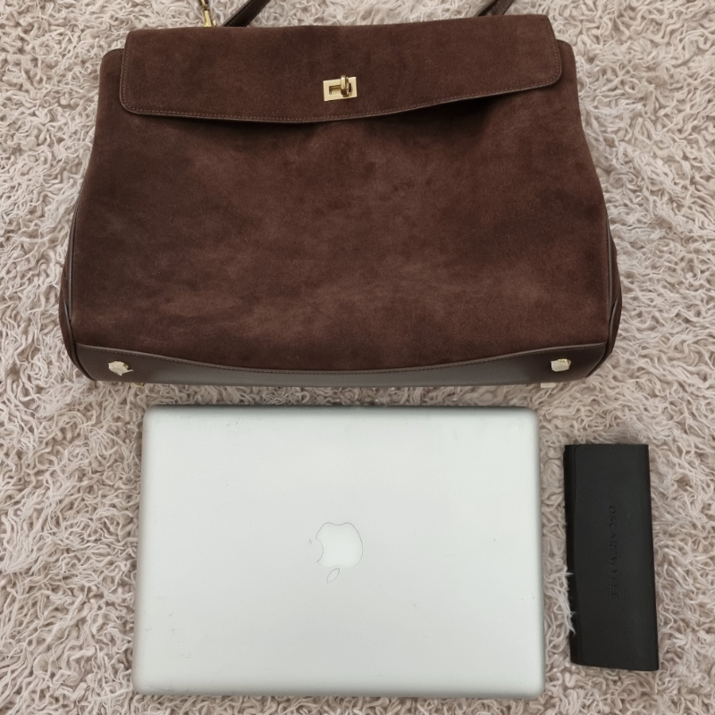 Harper | Bolso de hombro (gamuza)