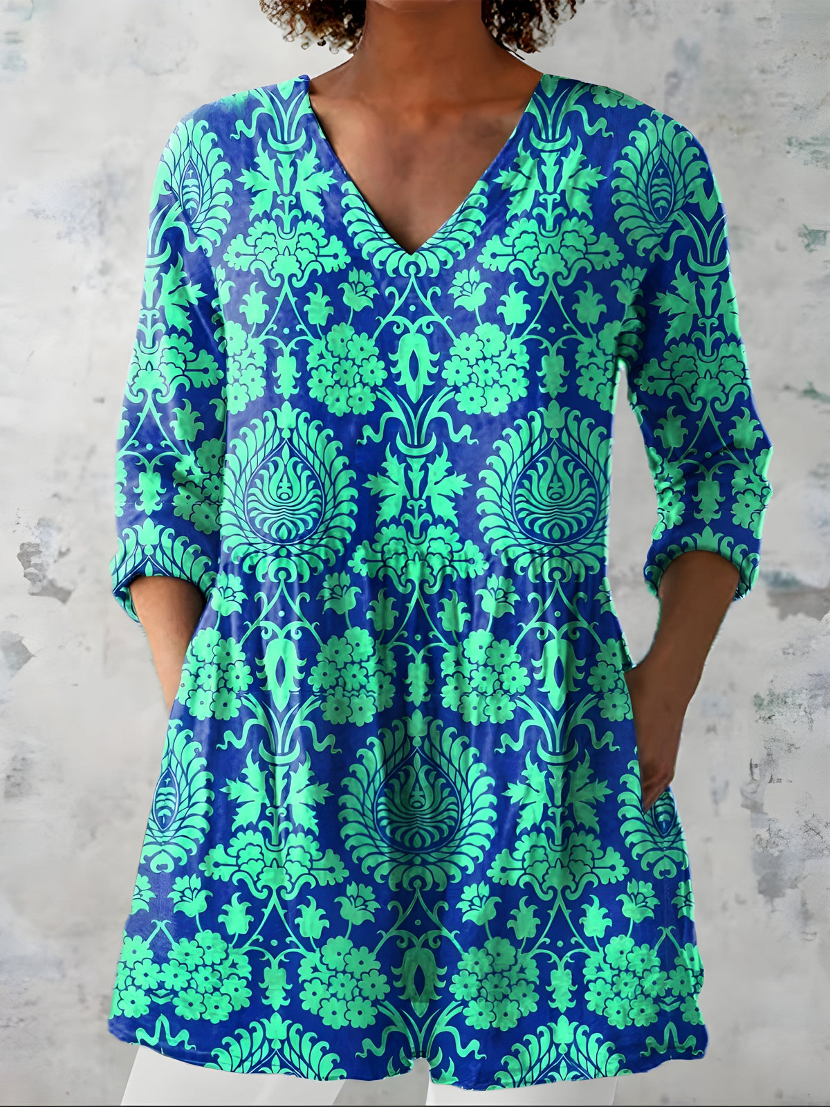 Marlee | Blusa Larga con Escote en V