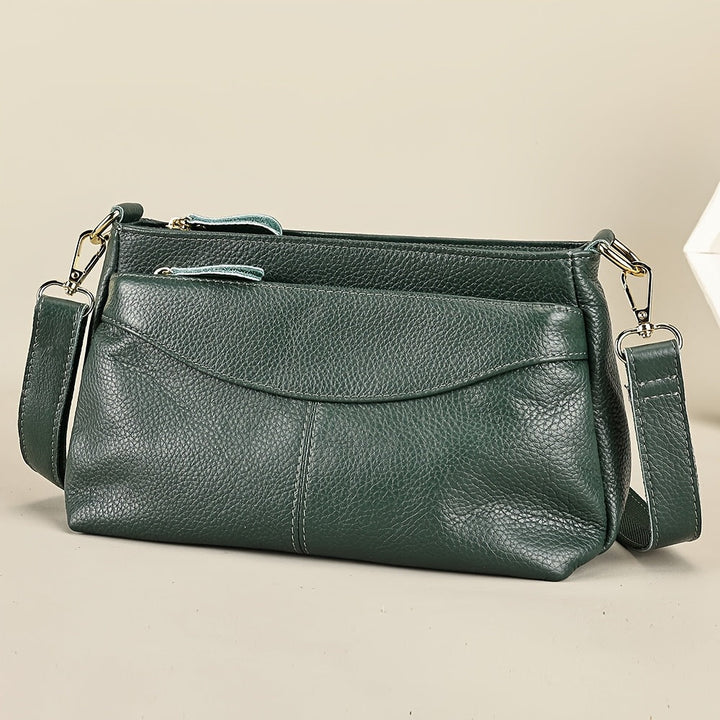 El estilo diario de Rina | Bolso bandolera con diseño de guijarros