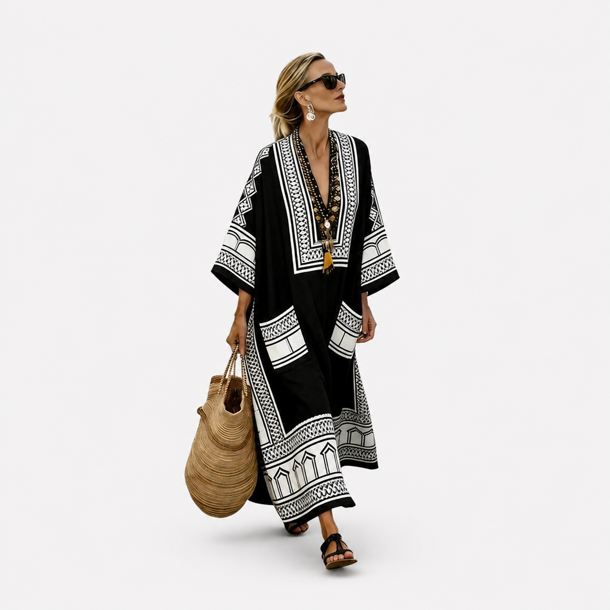 Carmela | Caftán Elegante de Verano