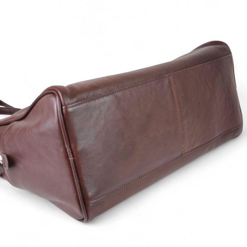 Bolso | Tote Estructurado de Piel Flor