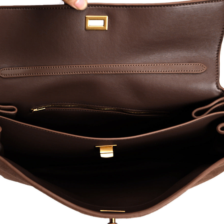 Harper | Bolso de hombro (gamuza)