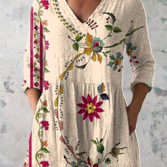 Aria | Blusa Amplia con Diseño Vibrante