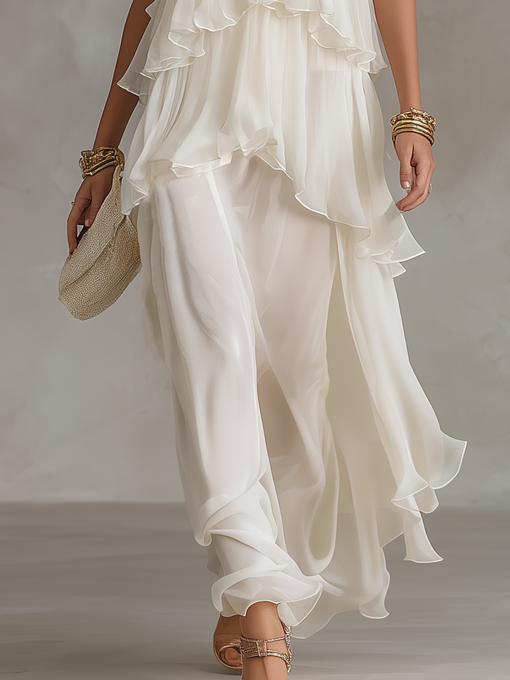 AURELIA | Vestido Maxi Chiffon