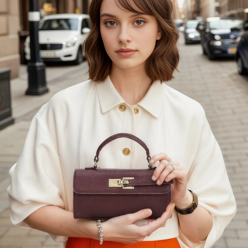 VICTORIA | Bolso de mano elegante de inspiración atemporal