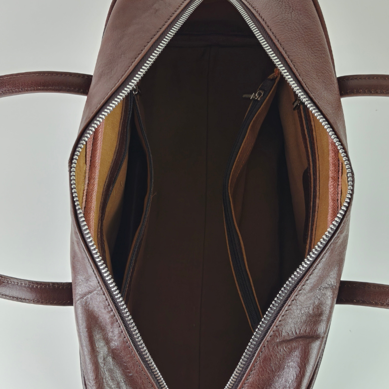 Bolso | Tote Estructurado de Piel Flor