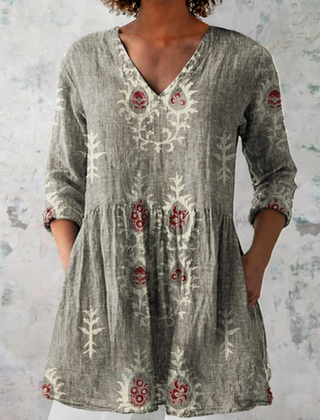 Blair | Blusa Amplia con Diseño Vibrante