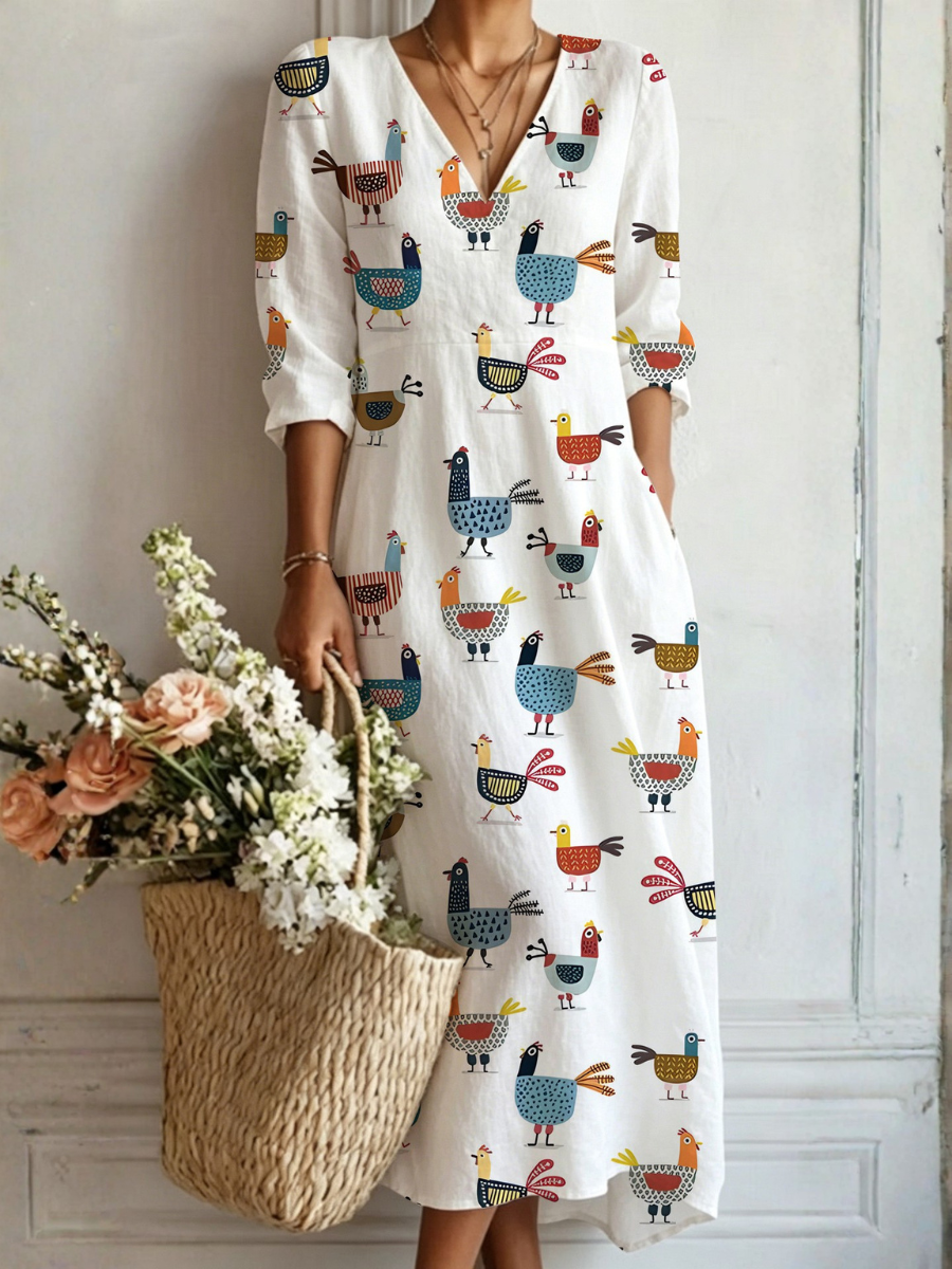 Claudia | Vestido Casual de Día