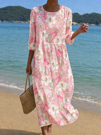 Marga | Vestido con diseño floral