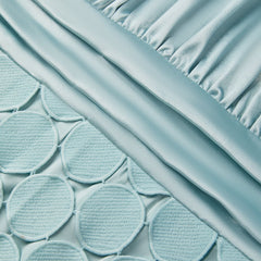 Irene vestido midi de noche detalle bajo