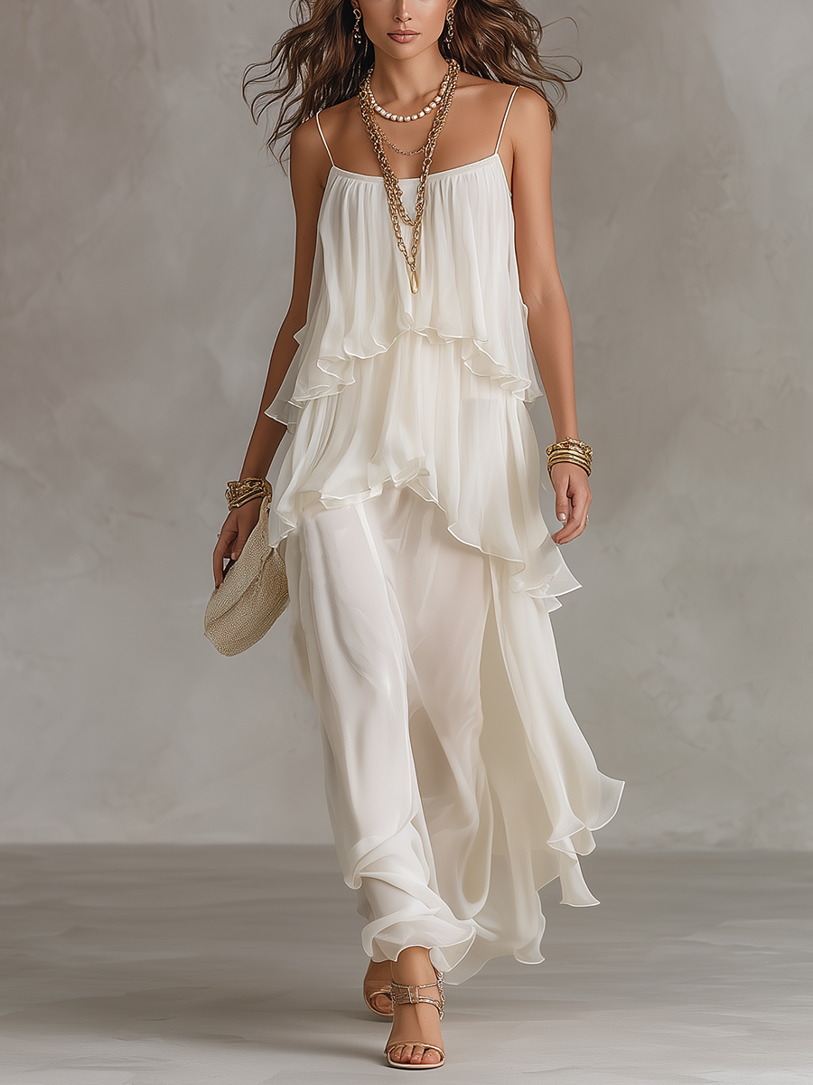 AURELIA | Vestido Maxi Chiffon