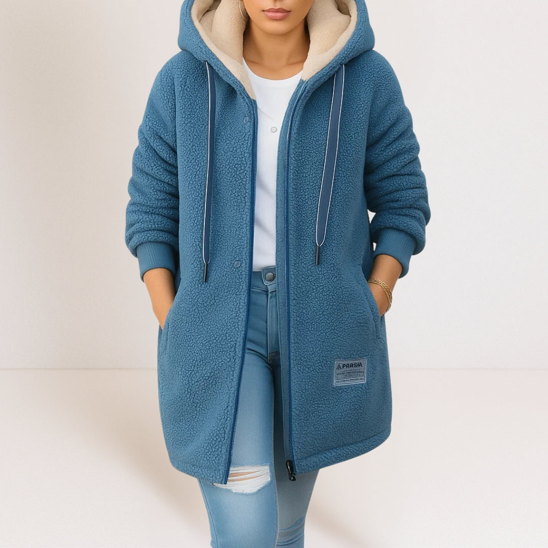 Casilda | Chaqueta Polar Suave con Capucha