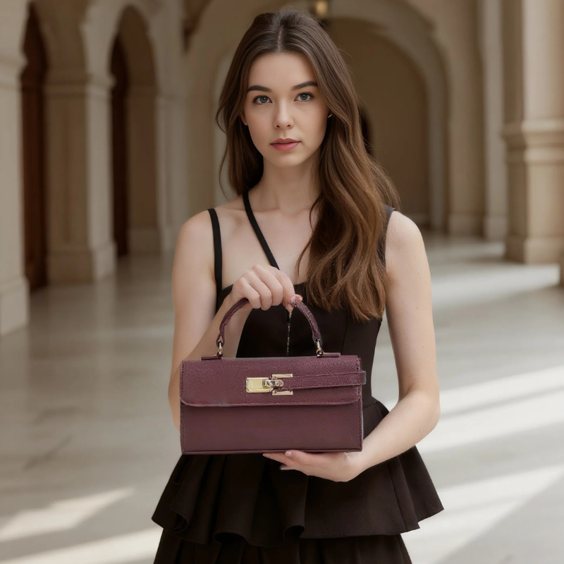 VICTORIA | Bolso de mano elegante de inspiración atemporal