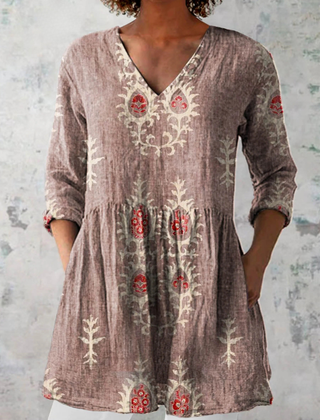 Blair | Blusa Amplia con Diseño Vibrante
